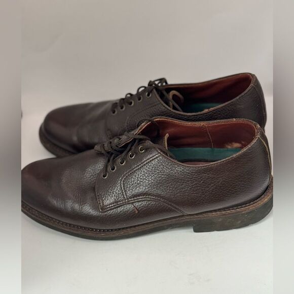 Red Wings Men’s 10.5 Slip Resistant Brown Leather Oxford Work Shoes - Picture 3 of 9